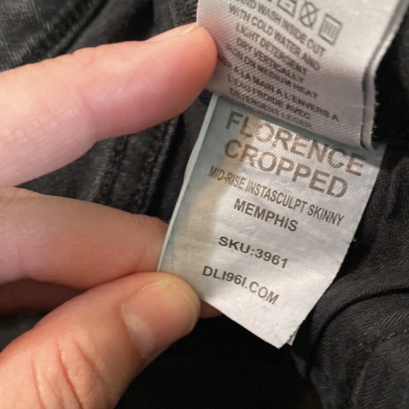 DL1961 Leopard Print Florence Cropped - Picture 5 of 5